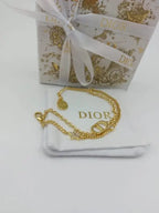 Dior Jewelry | Star Multi Layer Necklace Earrings Set Gold Finish Metal
