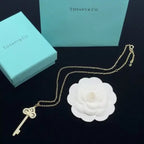 Tiffany & Co. Jewelry | Lock Shape Necklace Set Trio Gold Silver Pink Gold