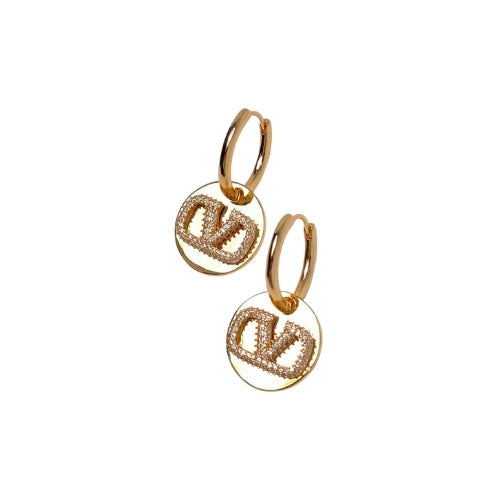Valentino Jewelry | Garavani V Logo Signature Hoop Earrings