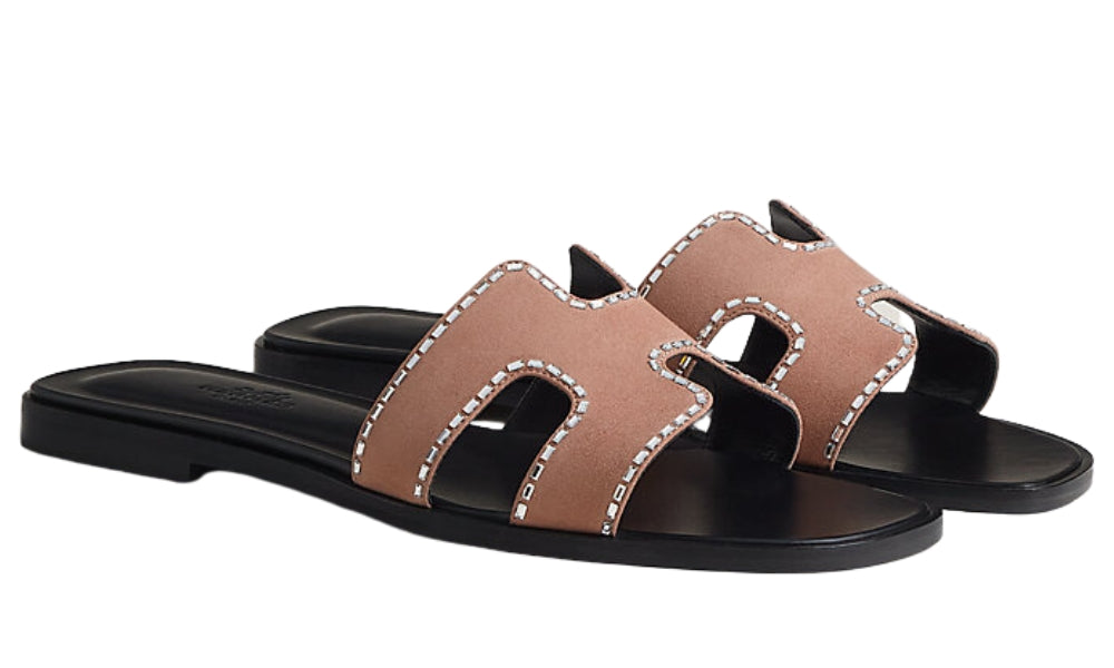 Hermes Slipper | Oran Rose Perle