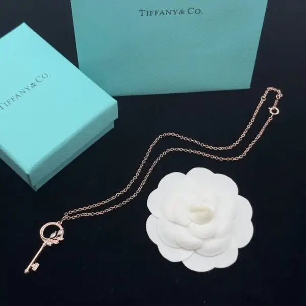 Tiffany & Co. Jewelry | Key Shape Multi Color Necklace Set