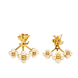Louis Vuitton Gold Accent Earrings Jewelry premium replica - image 1