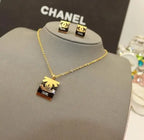 Chanel Jewelry | Vintage Inspired CC Medallion Gold Tone Resin