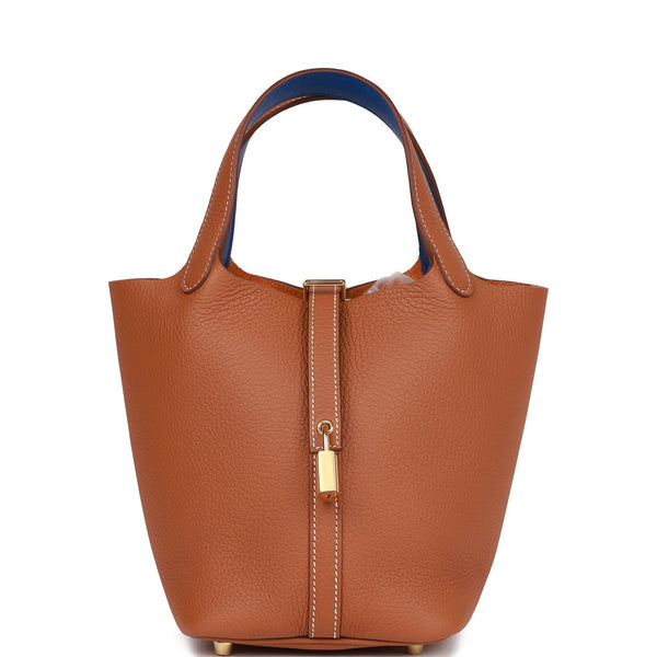 Hermès Bag | Eclat Picotin Lock 18 Gold Clemence