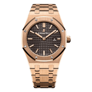Audemars Piguet Royal Oak Selfwinding Pink Gold Brown Dial Watch premium replica - image 1