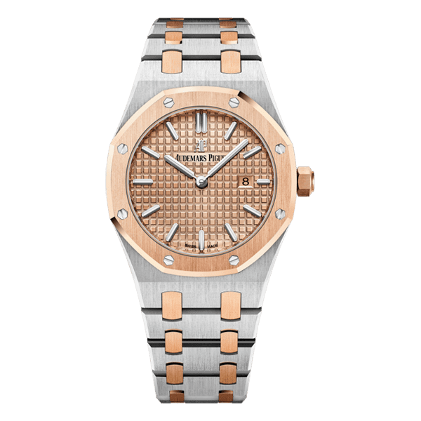 Audemars Piguet Royal Oak Selfwinding Two-Tone Stainless Steel And Pink Gold Pink Gold premium replica - image 1