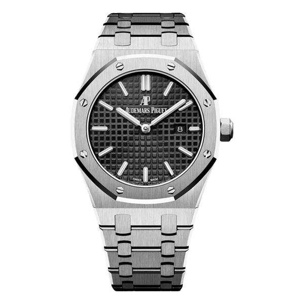 Audemars Piguet Royal Oak Selfwinding Stainless Steel Black Dial Watch premium replica - image 1