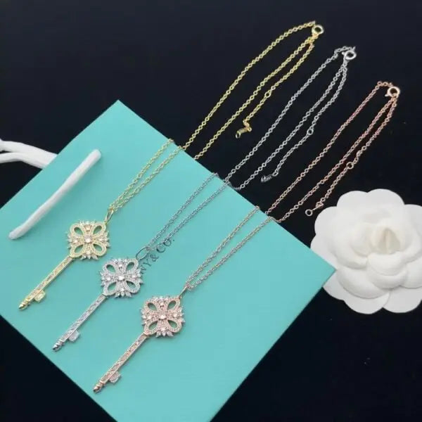 Tiffany & Co. Jewelry | Victoria Key Pendant Necklaces Set