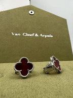 Van Cleef & Arpels Jewelry | Alhambra Red Clover Jewelry Set