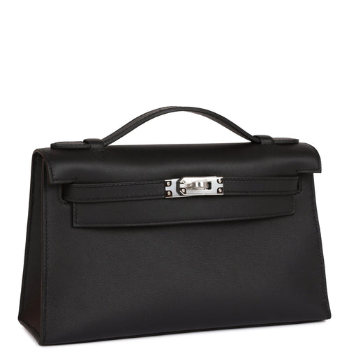 Hermès Bag | Kelly Pochette Black Swift