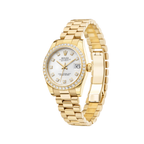 Rolex Watch | Datejust White Diamond Dial Bezel