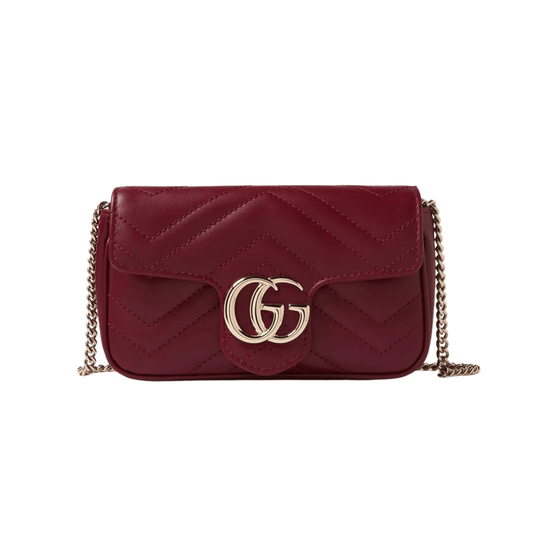 Gucci Bag | Gg Marmont Super Mini Shoulder Bag