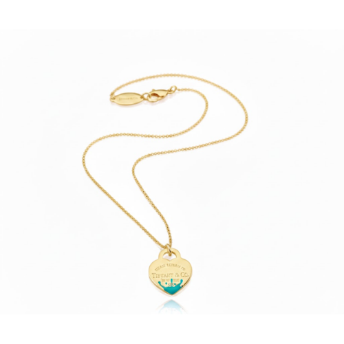 Tiffany & Co. Jewelry | Heart Pendant Necklace Gold