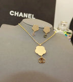 Chanel Jewelry | Vintage Inspired CC Medallion Gold Tone Resin