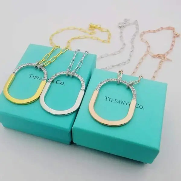 Tiffany & Co. Jewelry | Pendants Neckalce Set Gold Silver Pink Gold
