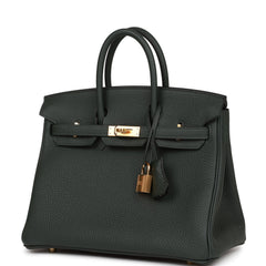 Hermès Bag | Birkin 25 Vert Fonce Togo