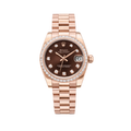 Rolex Watch | Datejust Chocolate Diamond Bezel