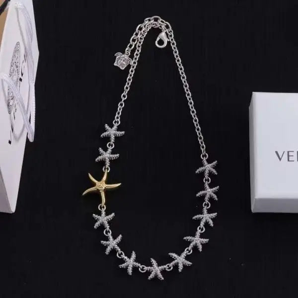 Versace Jewelry | Crystal Starfish Heritage Necklace