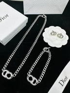 Dior Jewelry | Dior Oblique Charm Bracelet Silver