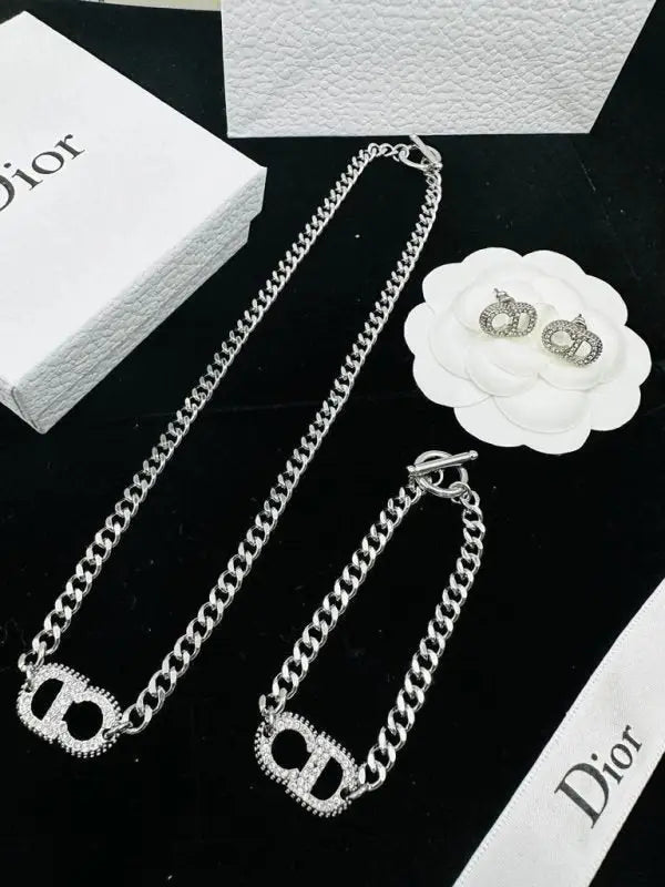 Dior Jewelry | Dior Oblique Charm Bracelet Silver
