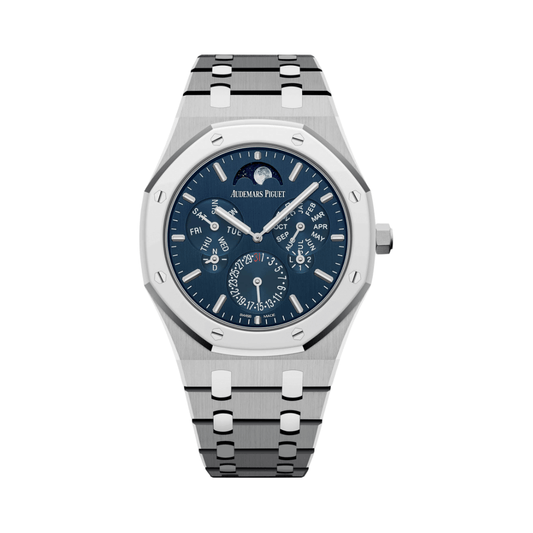 Audemars Piguet | Royal Oak Calendar Ultra-Thin Blue Dial - Free & Fast UAE Shipping