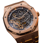 Audemars Piguet Watch | Royal Oak Skeleton Rose Gold