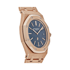 Audemars Piguet | Royal Oak Rose Gold Blue Dial - Free & Fast UAE Shipping