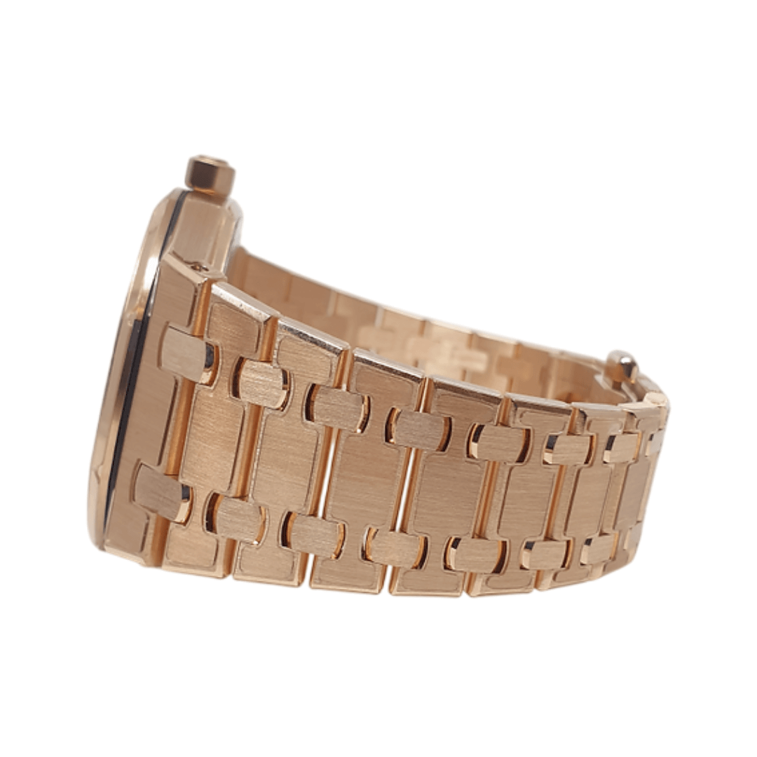 Audemars Piguet | Royal Oak Rose Gold Blue Dial - Free & Fast UAE Shipping