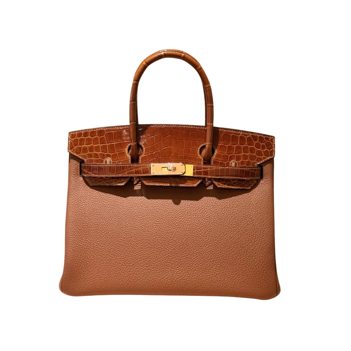 Hermès Birkin Tan Hue Gold Bag premium replica - image 1