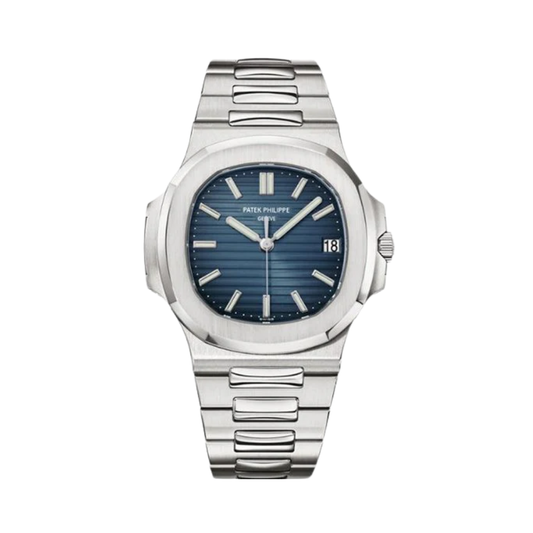Patek Philippe Watch | Nautilus Black-Blue Dial