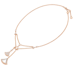 Bvlgari Jewelry | 18K Rose Gold Divas Dream Diamond Necklace