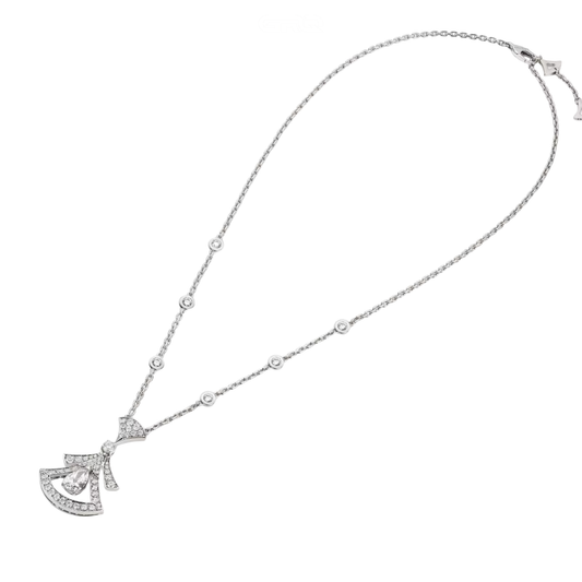 Bvlgari Jewelry | 18K White Gold Divas Dream Diamond Necklace