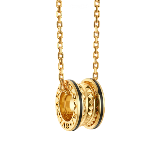 Bvlgari Jewelry | 18K-Yellow Gold B Zero 1 Pendant Studded Necklace