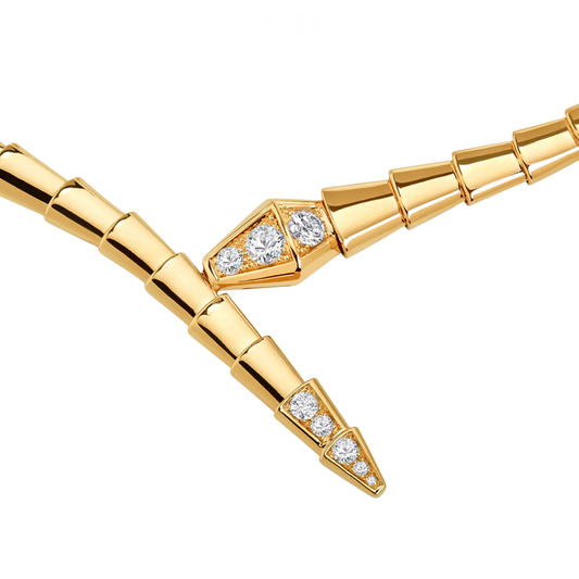 Bvlgari Jewelry | Gold Diamond Serpenti Viper Necklace