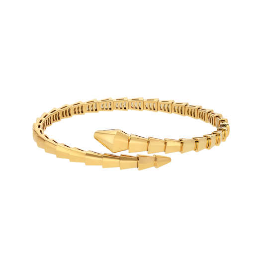 Bvlgari Jewelry | 18k Yellow Gold Serpenti Viper Bracelet