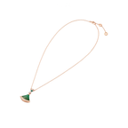 Bvlgari Jewelry | 18kt Rose Gold Pendant Set Diamond Necklace