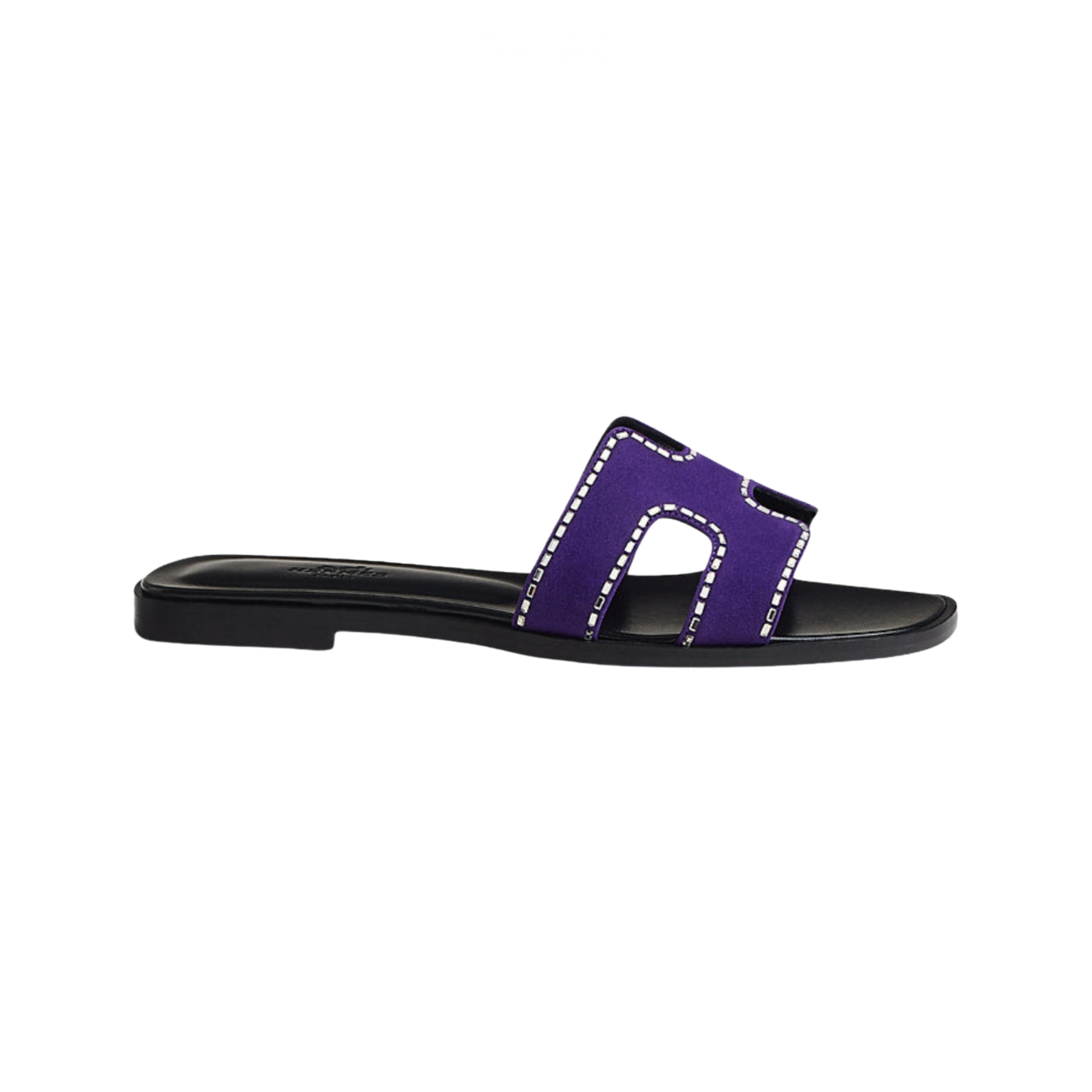 Hermes Slipper | Oran Violet Majorette