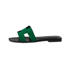 Hermes Slipper | Oran Electric Green