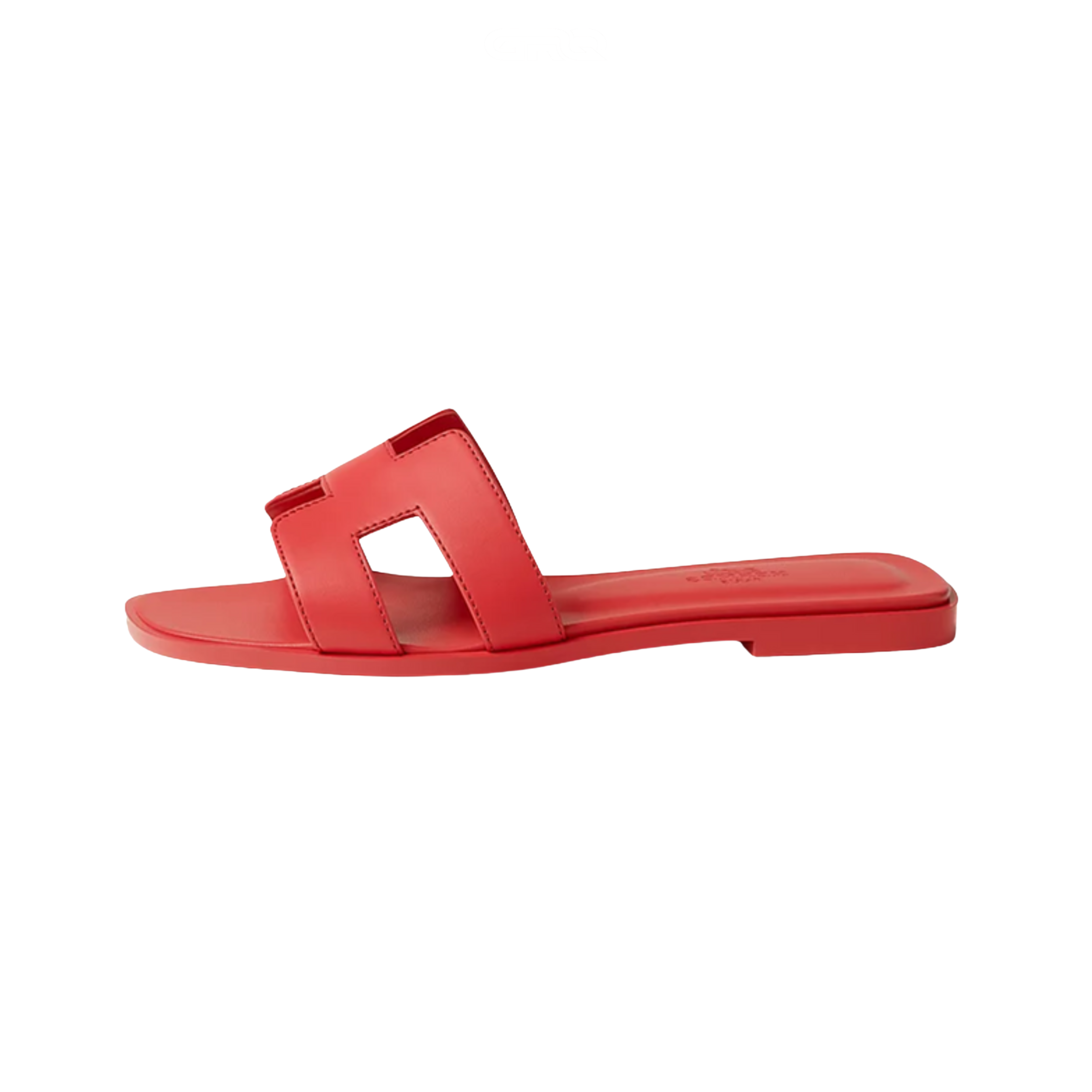 Hermès Slipper | Oran Red Calfskin