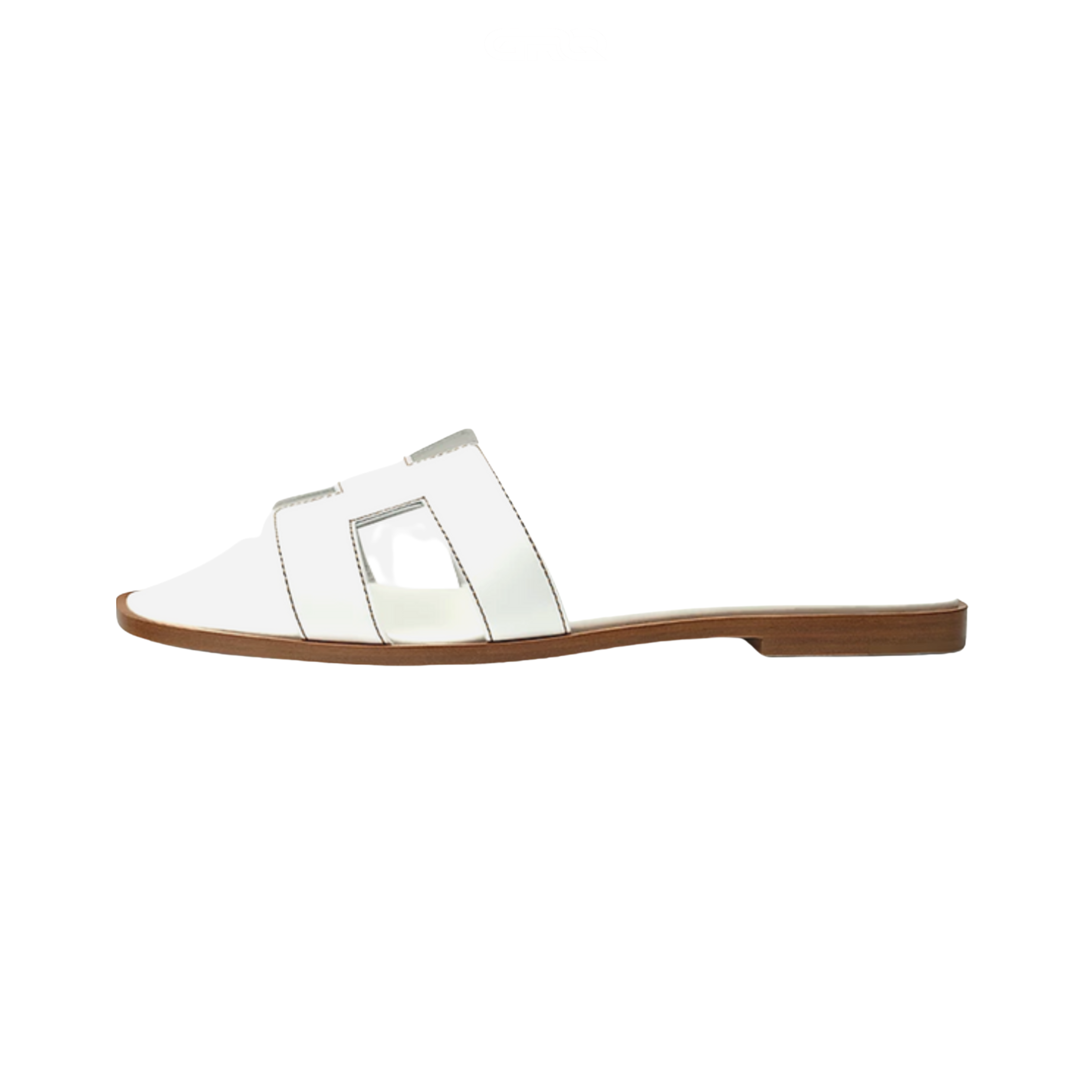 Hermès Slipper | Oran White