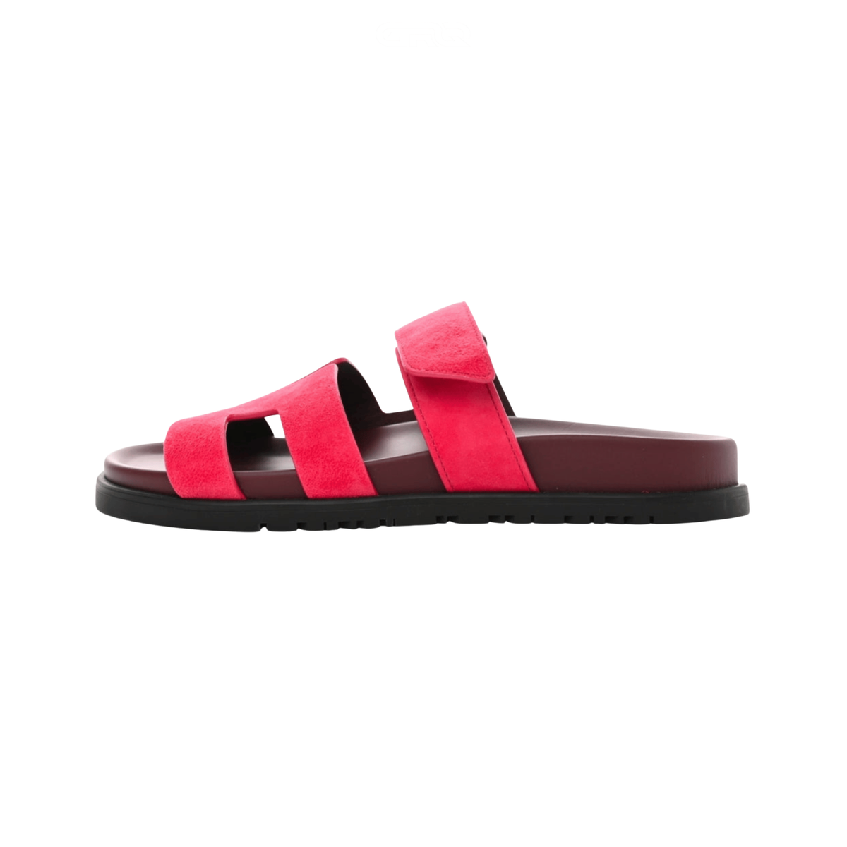 Hermes Slipper | Chypre Rouge Marsala Goatskin