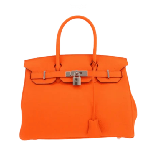 Hermès Bag | Birkin 30 Iconic Orange Togo Leather