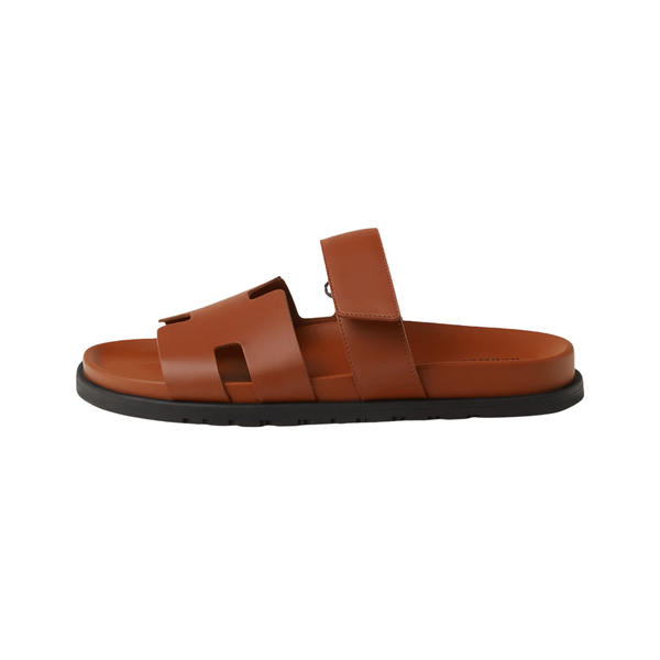 Hermes Slipper | Chypre Golden Brown