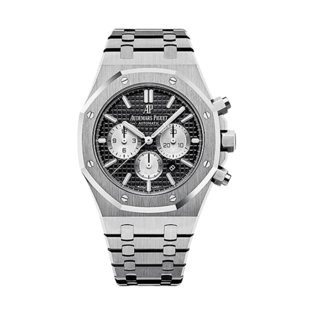 Audemars Piguet Royal Oak Chronograph Black Dial Watch premium replica - image 1
