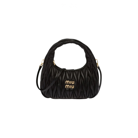 Miu Miu Bag | Wander Shoulder Bag Matelassé Nappa Leather