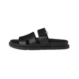 Hermès Slipper | Chypre Black Calfskin