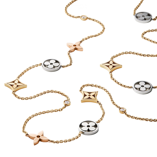 Louis Vuitton Jewelry | Idylle Blossom Sautoir 3 Golds Diamonds