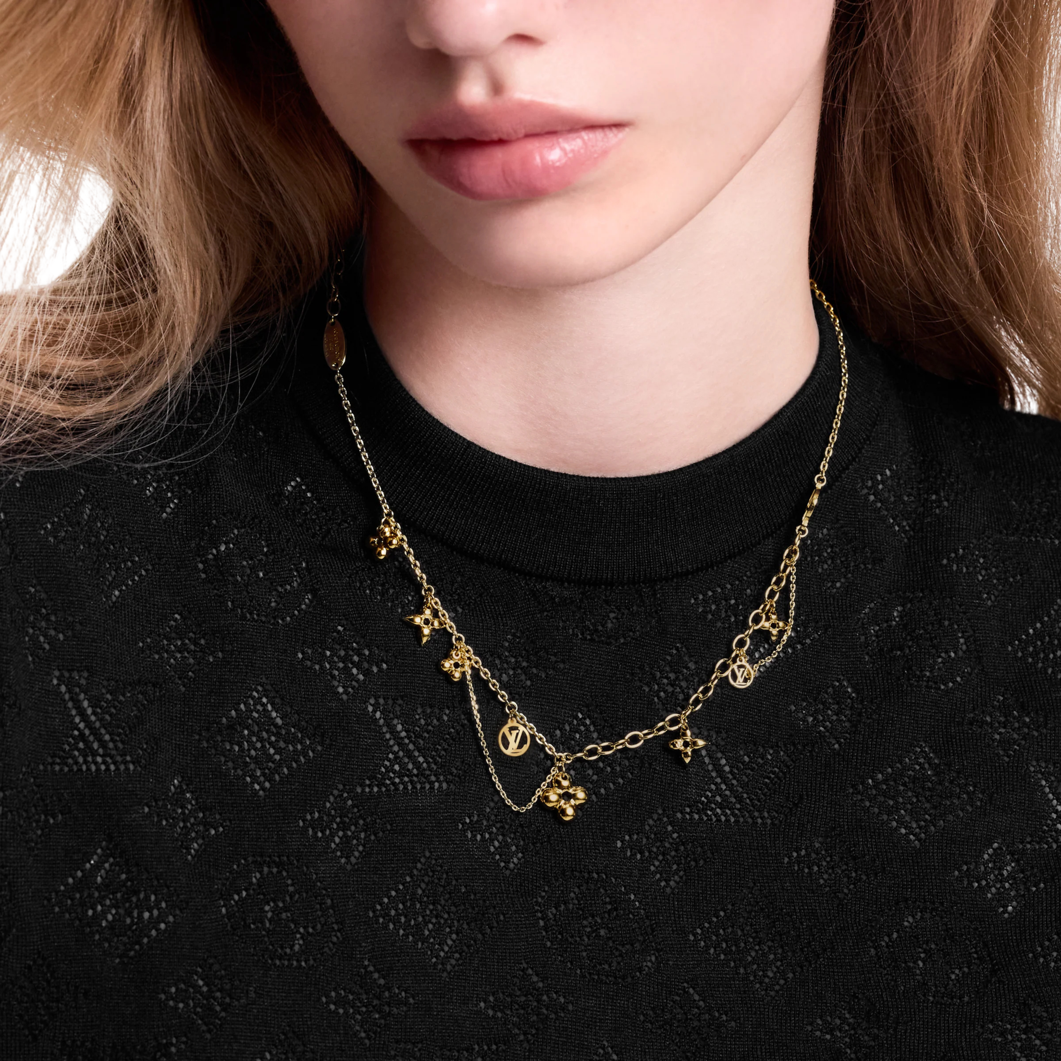Louis Vuitton Jewelry | Blooming Supple Gold Necklace