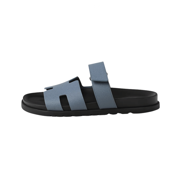 Hermes Slipper | Chypre Blue
