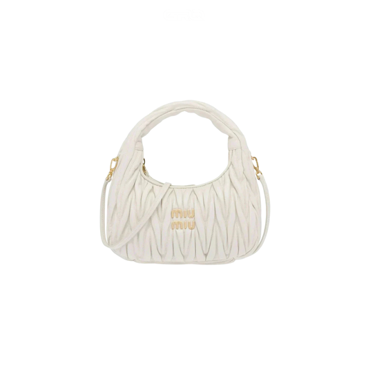 Miu Miu Bag | Wander Shoulder Bag Matelassé Nappa Leather